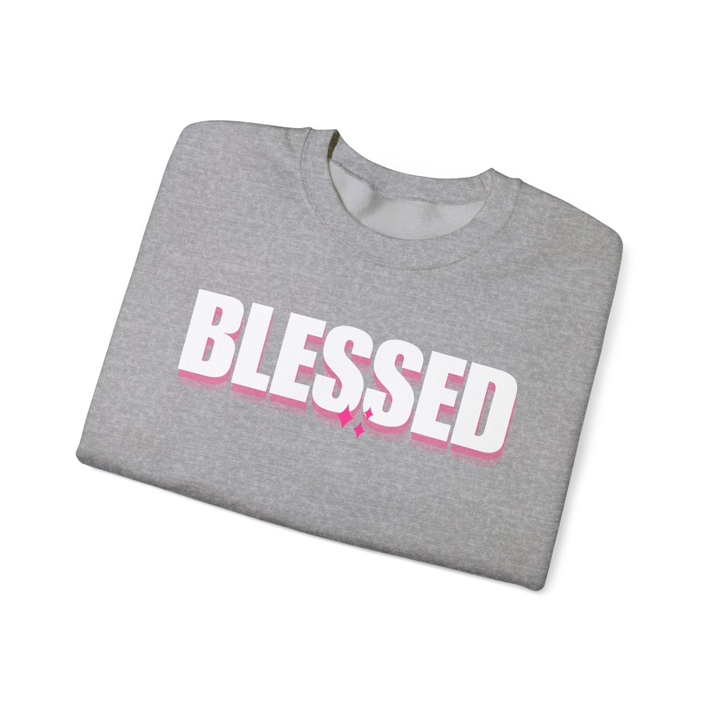 Blessed Unisex Heavy Blend™ Crewneck Sweatshirt - Cozy & Inspirational