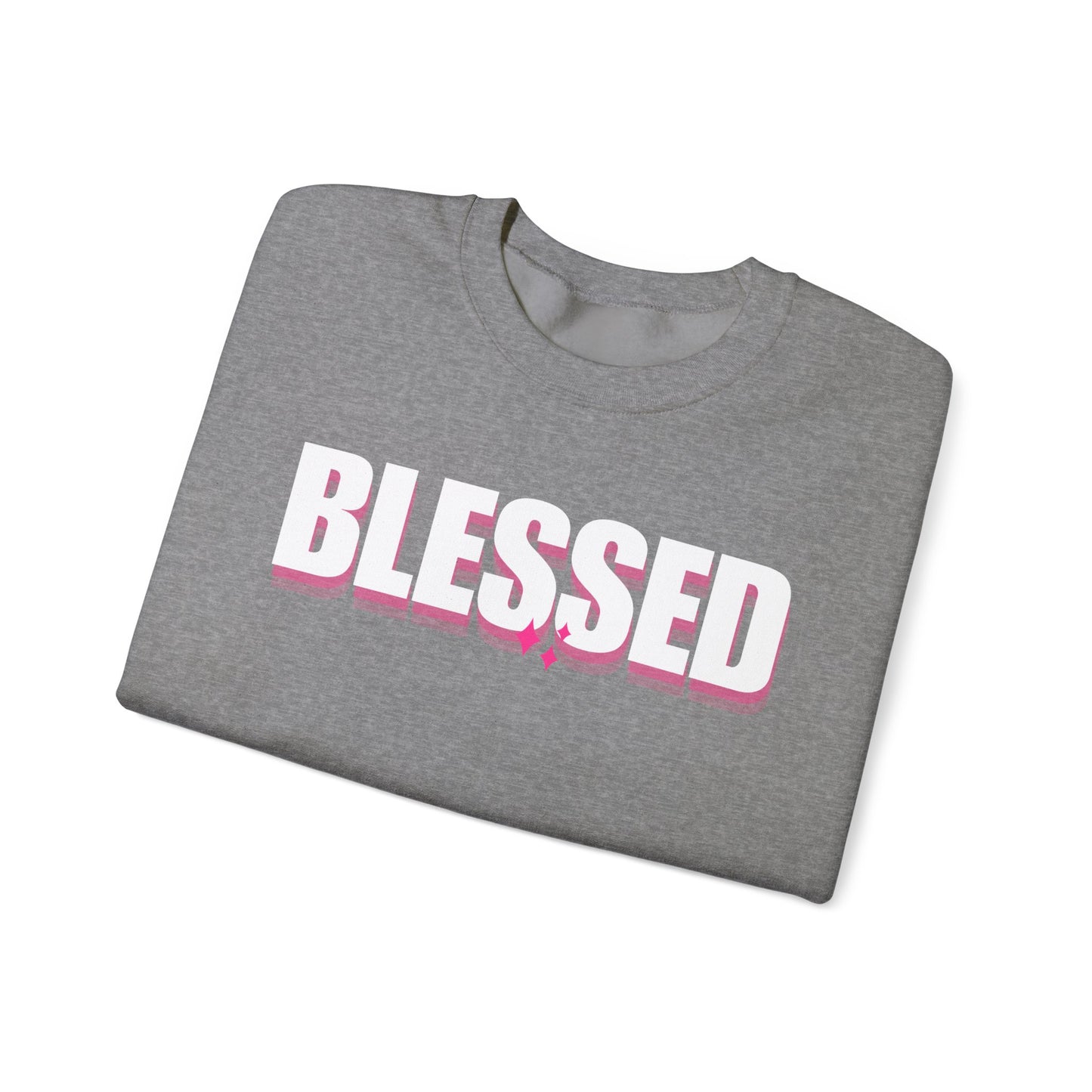 Blessed Unisex Heavy Blend™ Crewneck Sweatshirt - Cozy & Inspirational