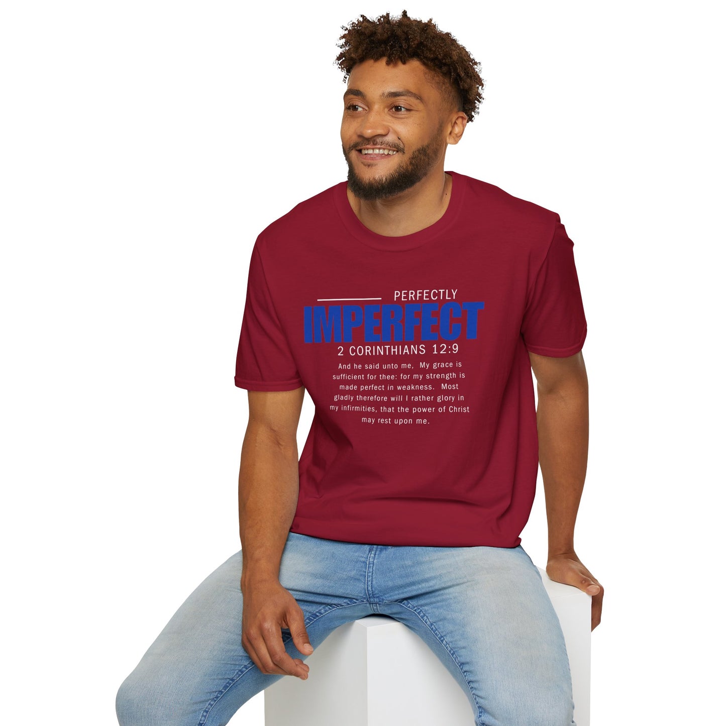 Perfectly Imperfect Unisex T-Shirt - Inspirational Faith-Based Apparel