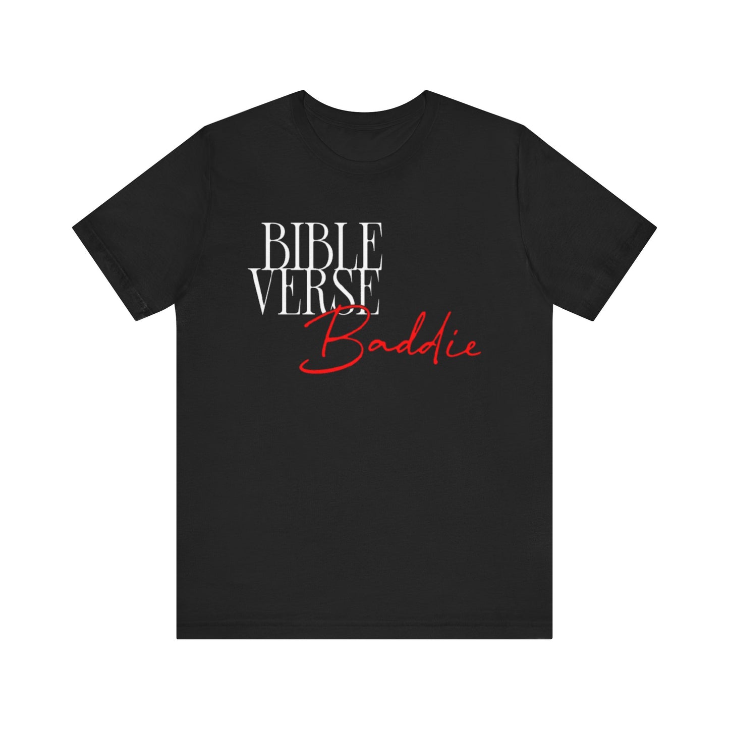 Baddie Short Sleeve Tee - Stylish Unisex Jersey T-Shirt for Trendsetters