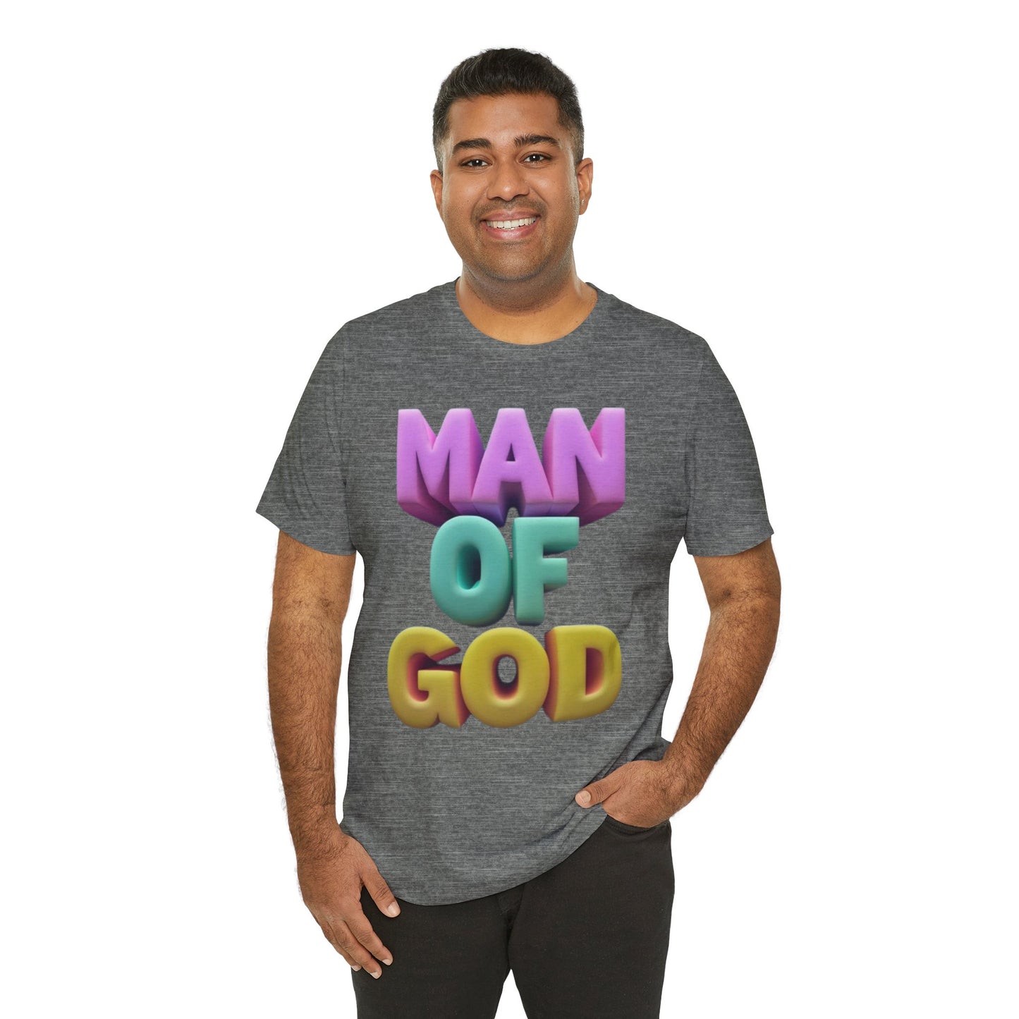 Men of God Unisex Tee - Inspirational Faith Shirt