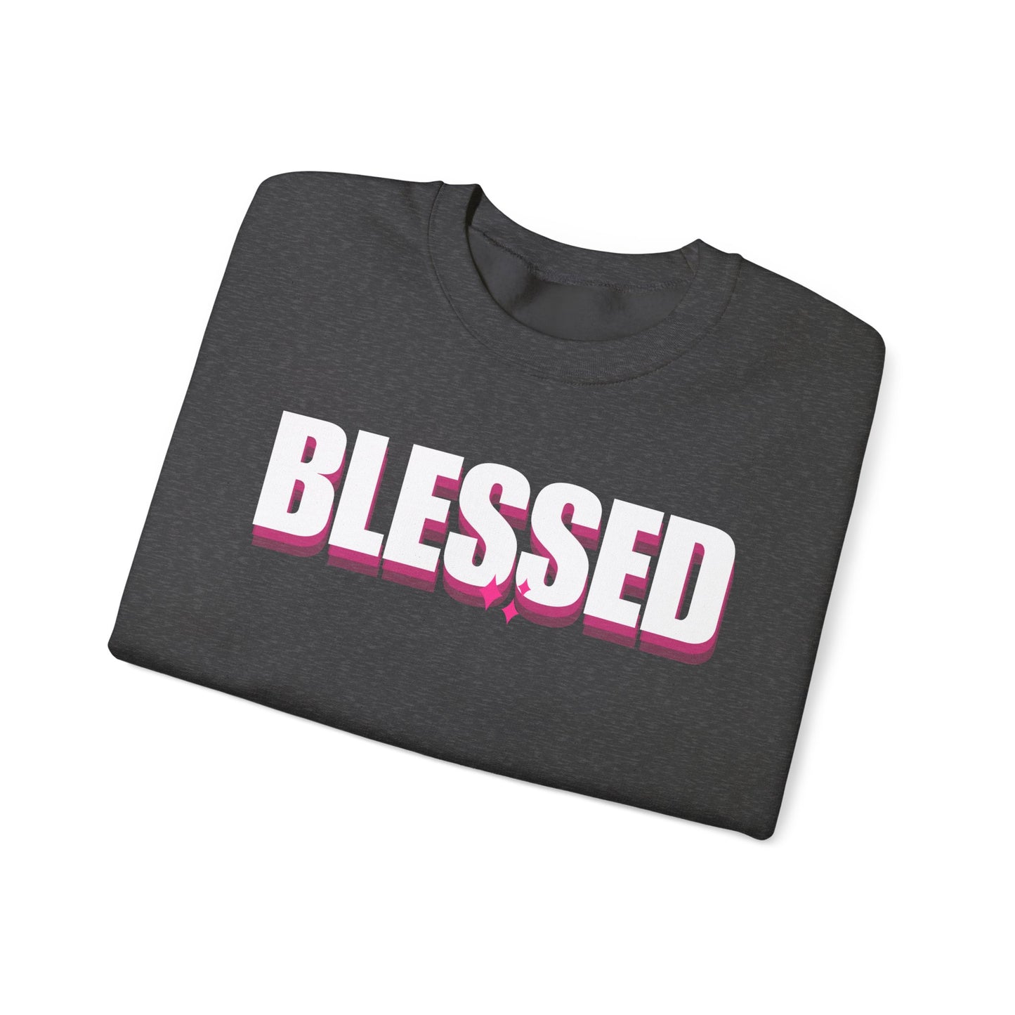 Blessed Unisex Heavy Blend™ Crewneck Sweatshirt - Cozy & Inspirational