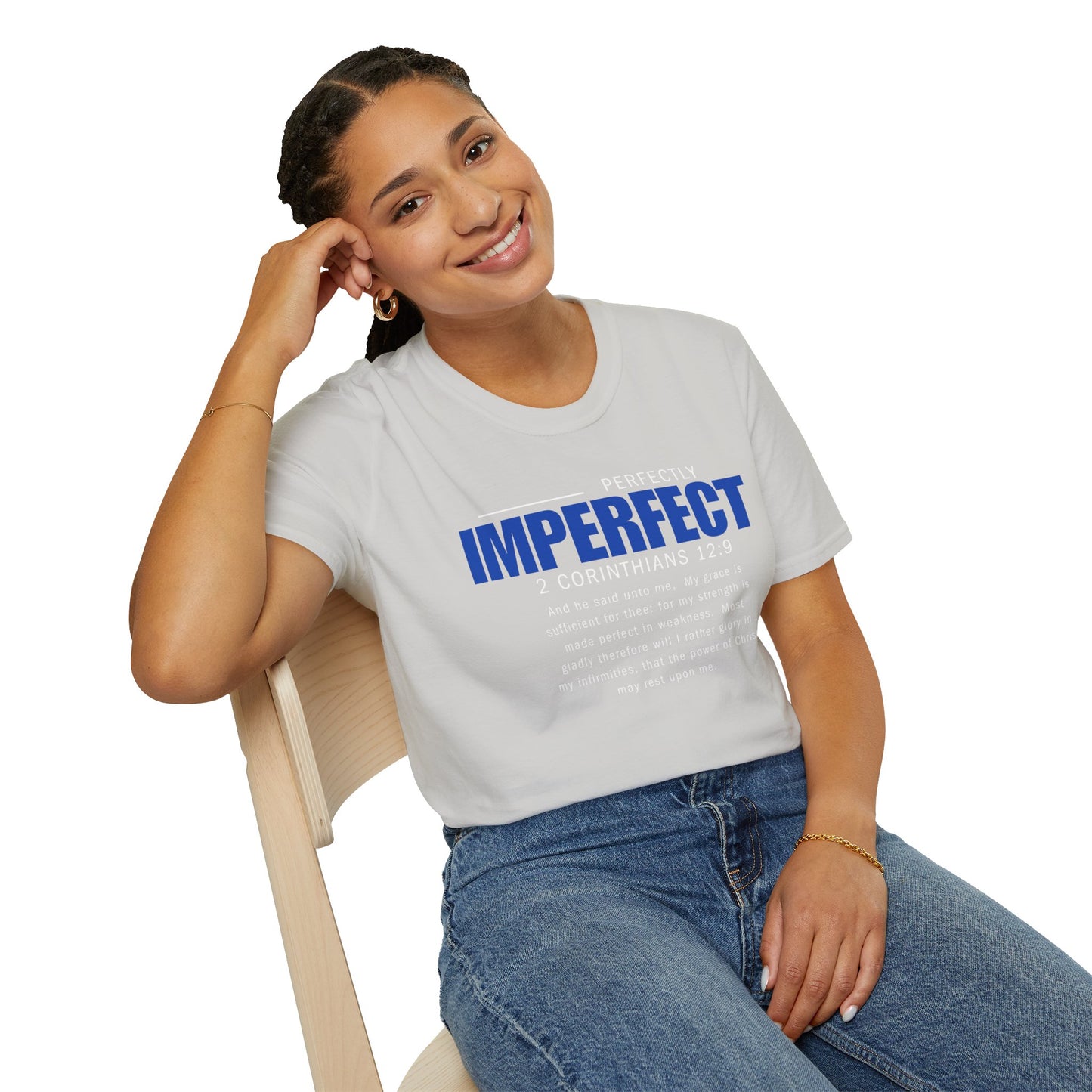 Perfectly Imperfect Unisex T-Shirt - Inspirational Faith-Based Apparel