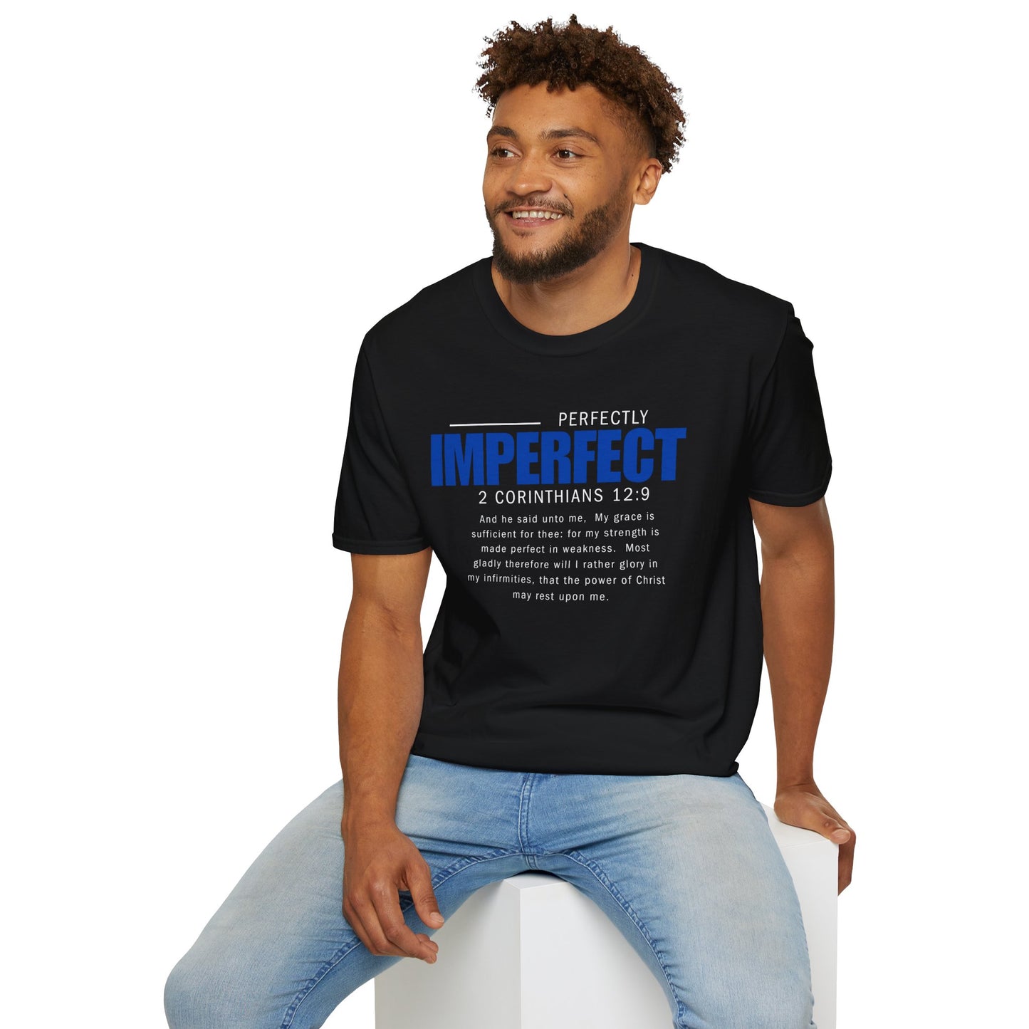 Perfectly Imperfect Unisex T-Shirt - Inspirational Faith-Based Apparel