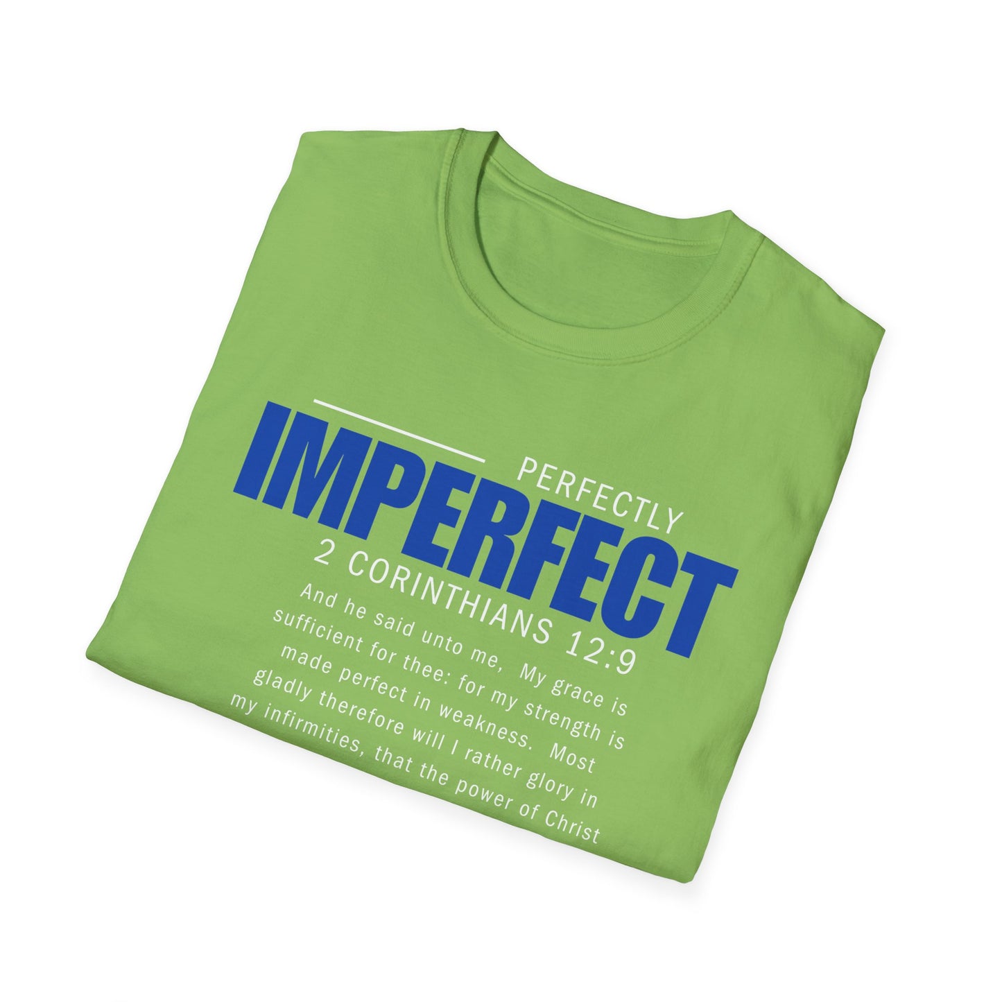 Perfectly Imperfect Unisex T-Shirt - Inspirational Faith-Based Apparel