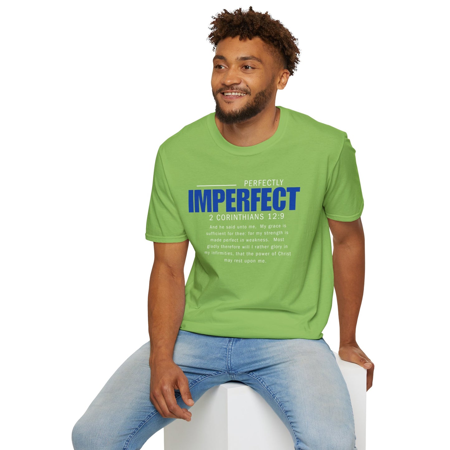 Perfectly Imperfect Unisex T-Shirt - Inspirational Faith-Based Apparel