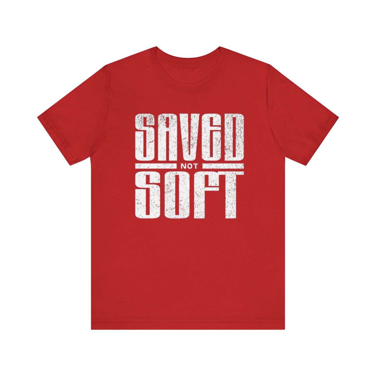Saved Soft Unisex Jersey Tee - Comfortable Casual Wear for Everyday