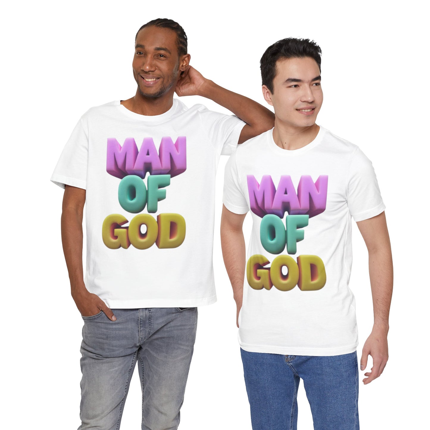 Men of God Unisex Tee - Inspirational Faith Shirt