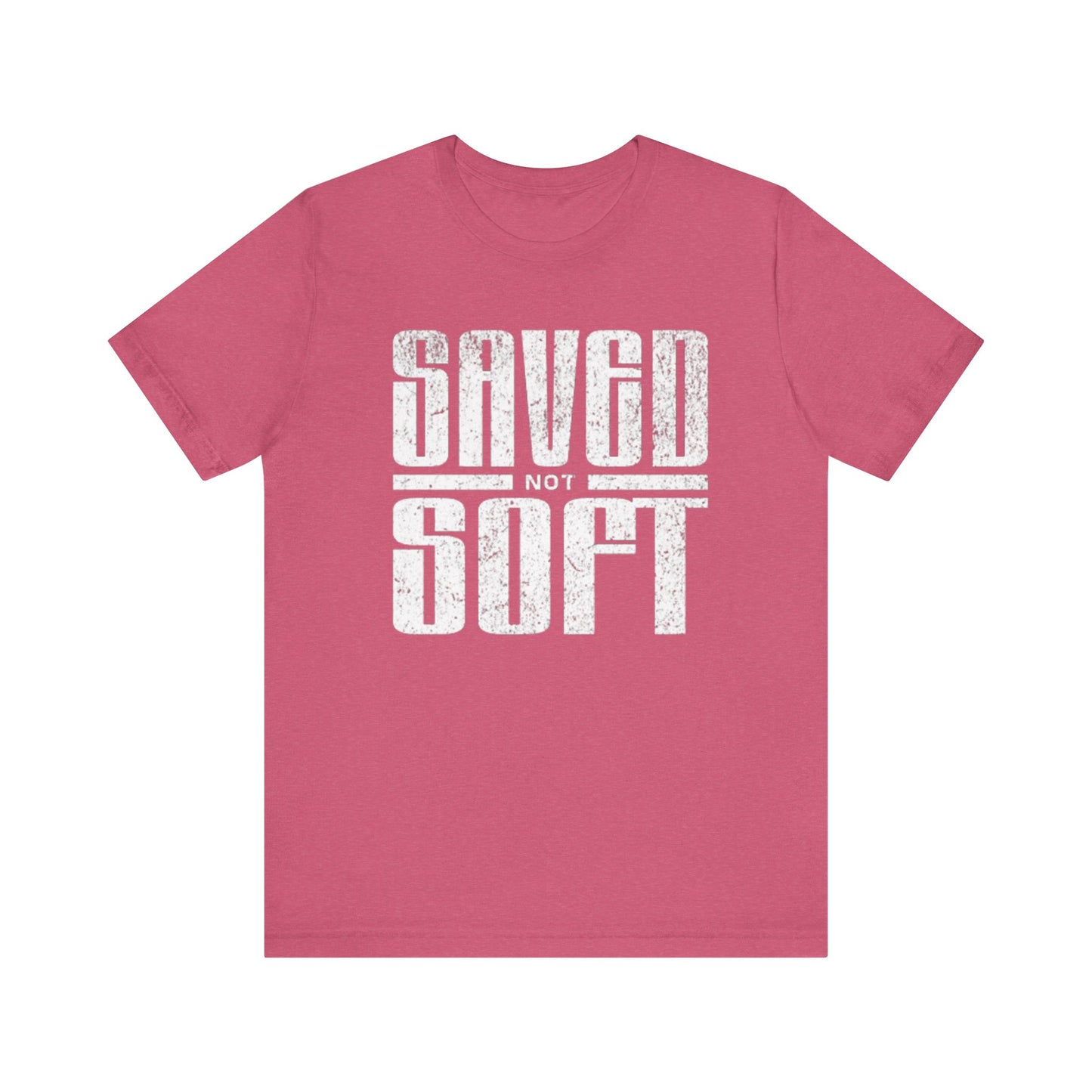 Saved Soft Unisex Jersey Tee - Comfortable Casual Wear for Everyday