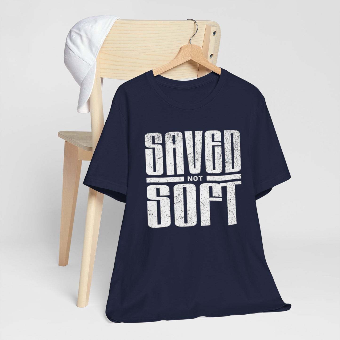Saved Soft Unisex Jersey Tee - Comfortable Casual Wear for Everyday