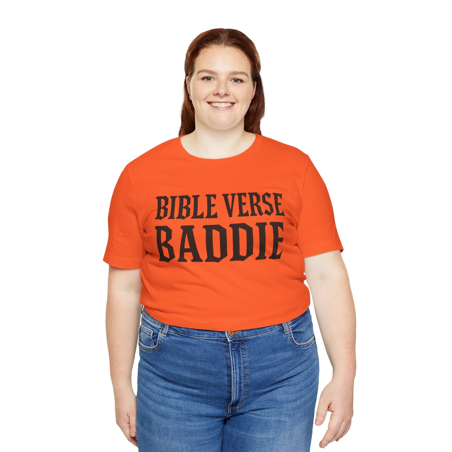 Bible Verse Baddie Unisex Tee - Faith-Inspired Shirt, Graphic Tee, Christian Apparel, Spiritual Gift, Casual Wear