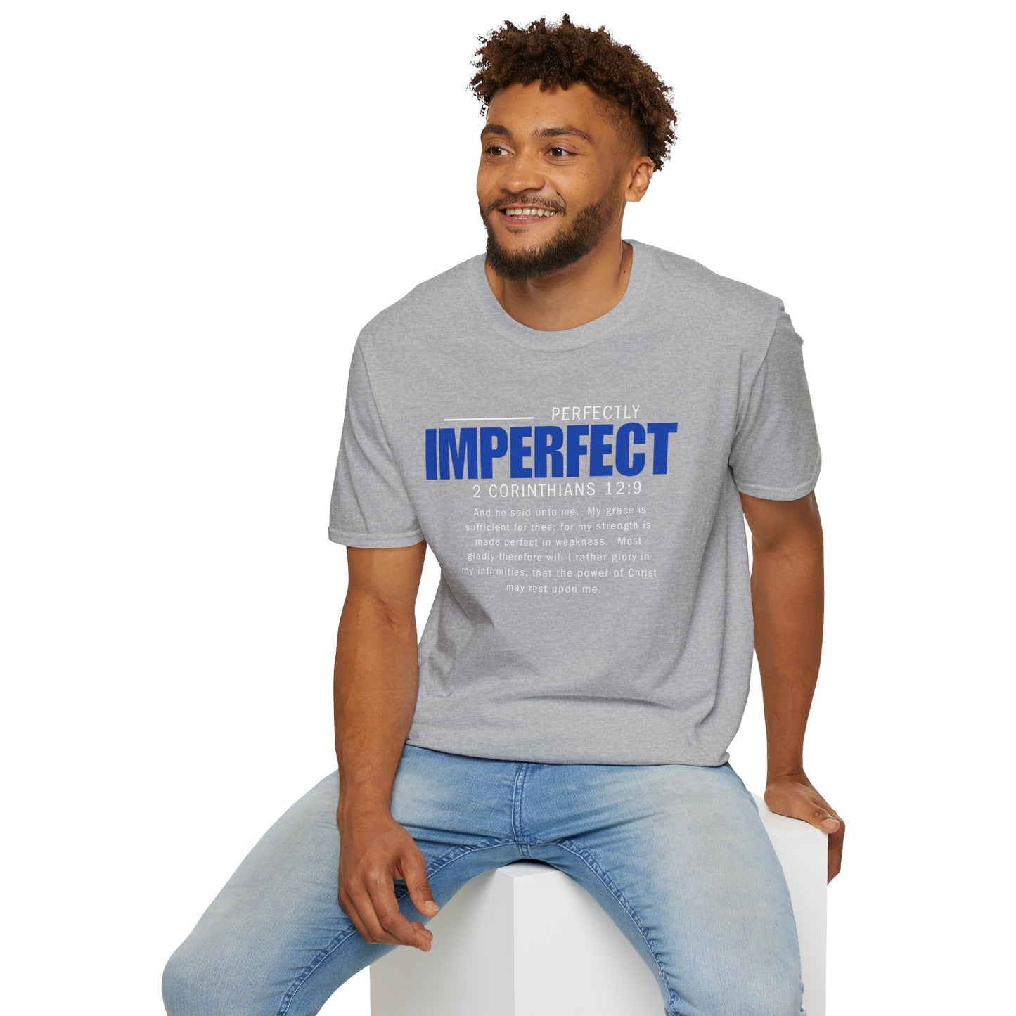 Perfectly Imperfect Unisex T-Shirt - Inspirational Faith-Based Apparel