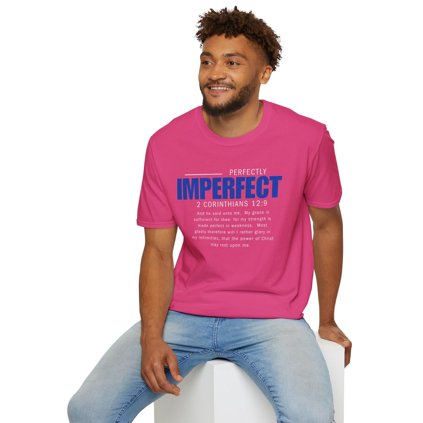 Perfectly Imperfect Unisex T-Shirt - Inspirational Faith-Based Apparel