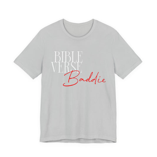Baddie Short Sleeve Tee - Stylish Unisex Jersey T-Shirt for Trendsetters