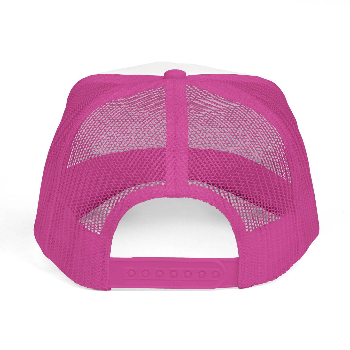Bad Baddie Trucker Cap | Retro Pink Script Mesh Hat