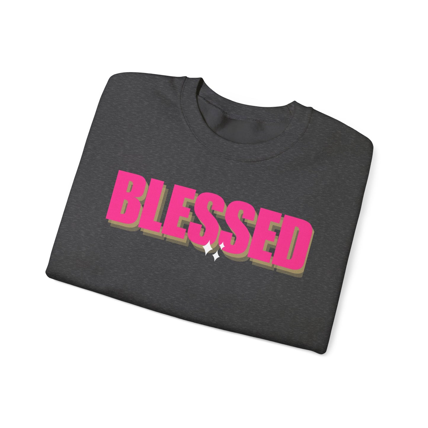 Blessed Unisex Heavy Blend™ Crewneck Sweatshirt - Cozy & Inspirational Apparel