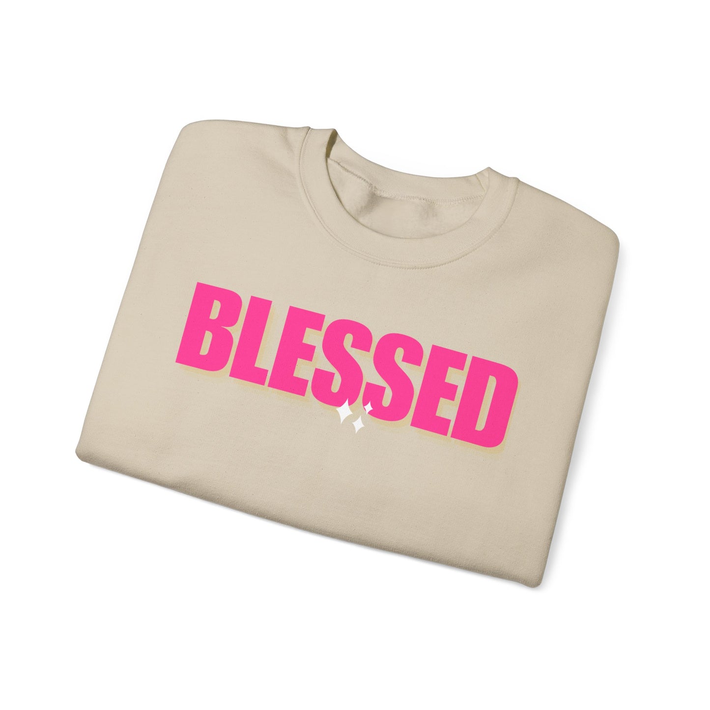 Blessed Unisex Heavy Blend™ Crewneck Sweatshirt - Cozy & Inspirational Apparel