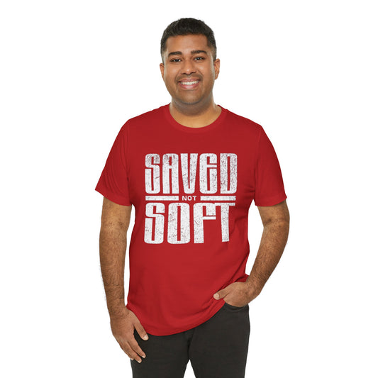 Saved Soft Unisex Jersey Tee - Comfortable Casual Wear for Everyday