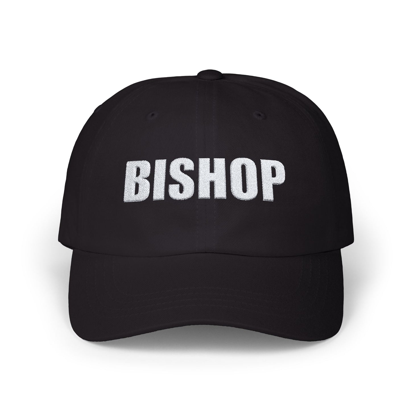 Copy of Classic Dad Cap - BISHOP Embroidered Cotton Cap for Men and Women, Perfect Gift for Father's Day and Casual Outings