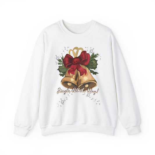 Jingle All The Way Christmas Sweatshirt | Unisex Heavy Blend™ Crewneck