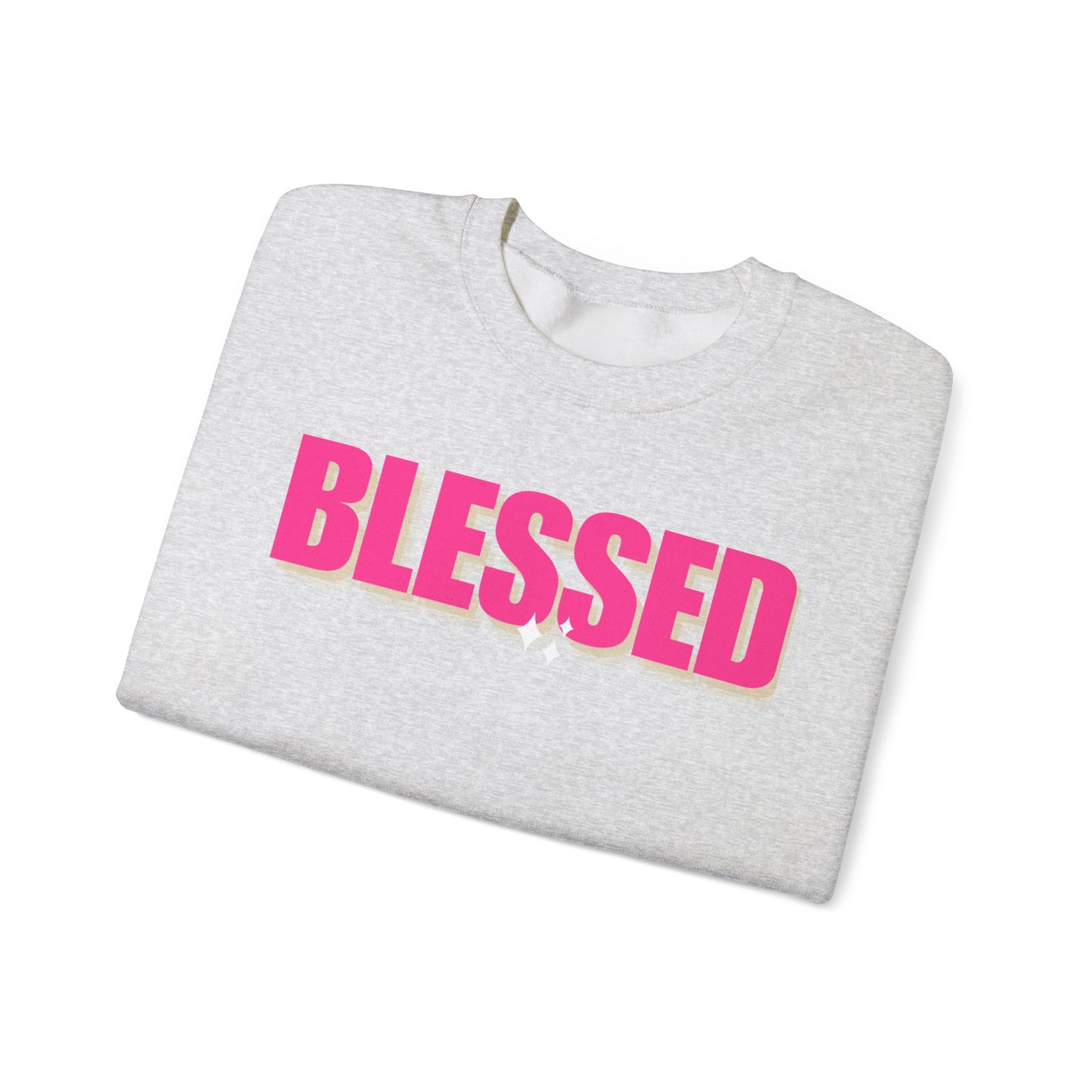 Blessed Unisex Heavy Blend™ Crewneck Sweatshirt - Cozy & Inspirational Apparel