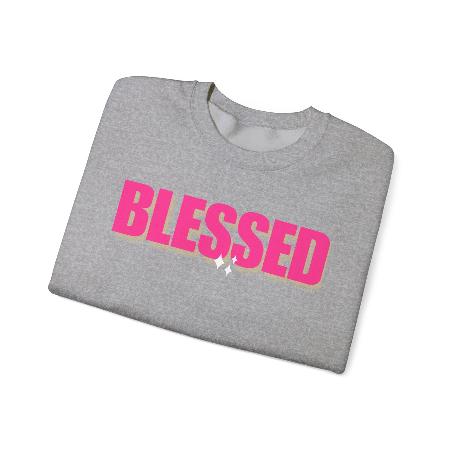 Blessed Unisex Heavy Blend™ Crewneck Sweatshirt - Cozy & Inspirational Apparel