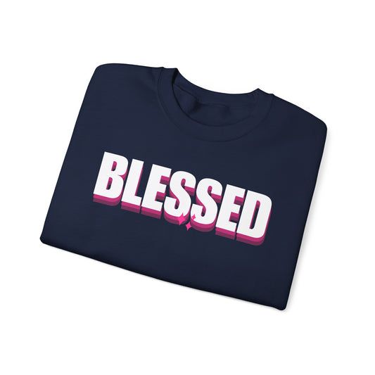 Blessed Unisex Heavy Blend™ Crewneck Sweatshirt - Cozy & Inspirational