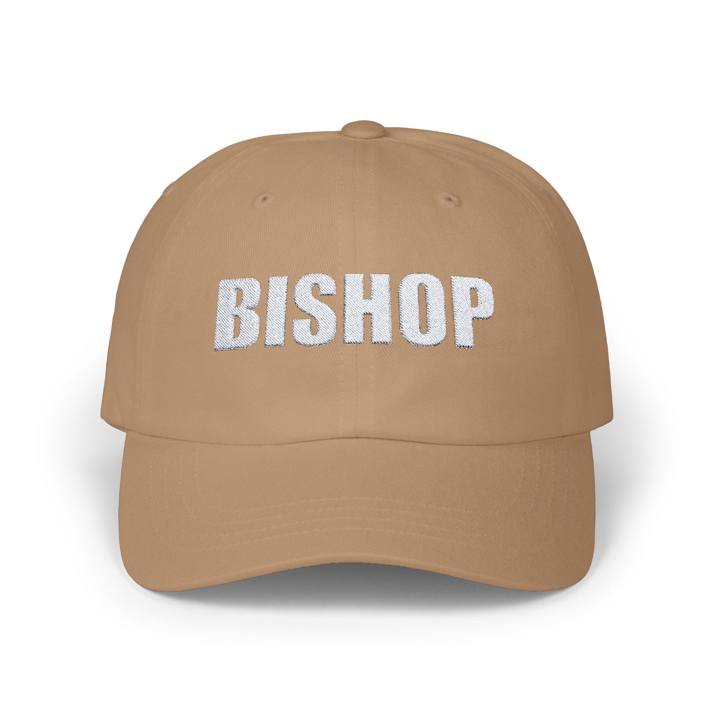 Copy of Classic Dad Cap - BISHOP Embroidered Cotton Cap for Men and Women, Perfect Gift for Father's Day and Casual Outings