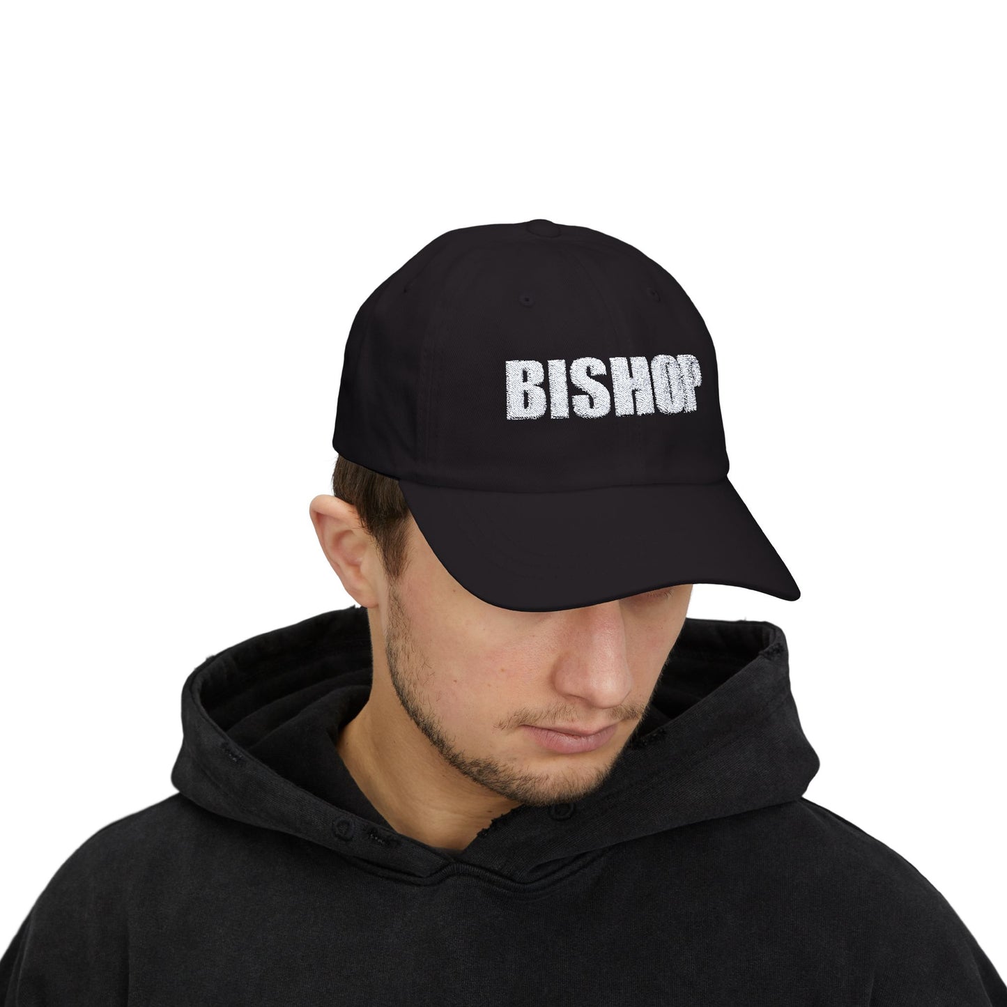 Copy of Classic Dad Cap - BISHOP Embroidered Cotton Cap for Men and Women, Perfect Gift for Father's Day and Casual Outings