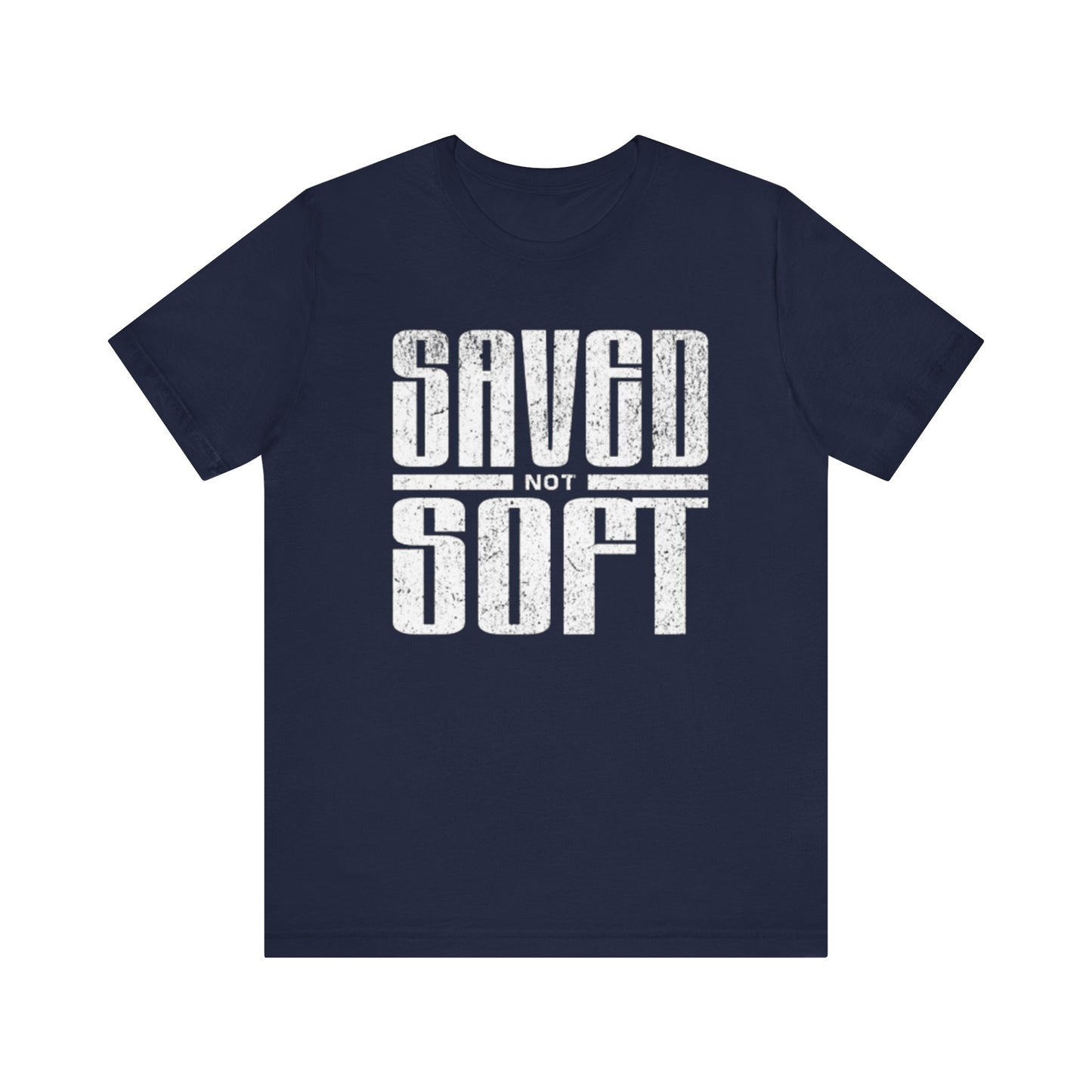 Saved Soft Unisex Jersey Tee - Comfortable Casual Wear for Everyday