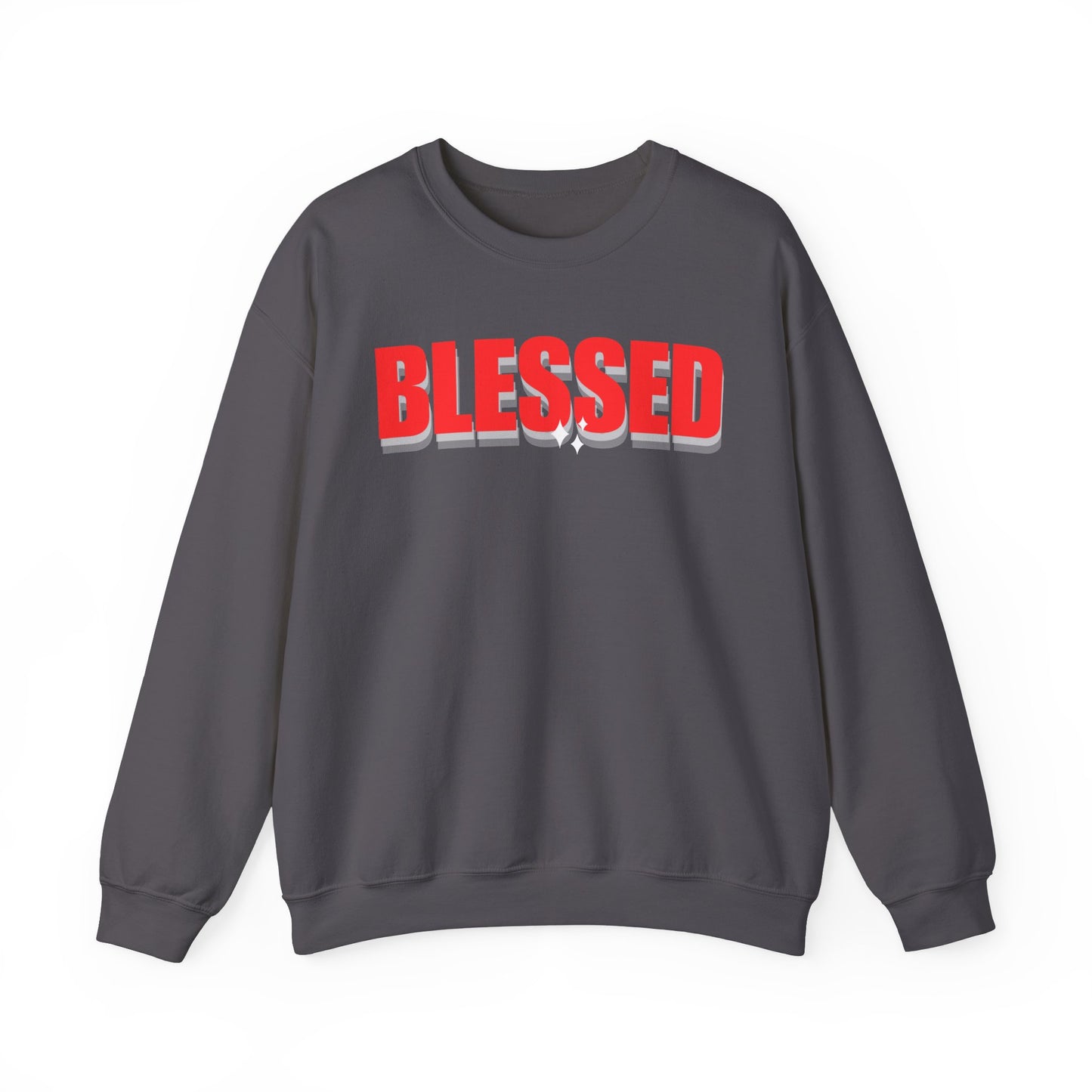 Blessed Unisex Heavy Blend™ Crewneck Sweatshirt - Cozy Faith-Inspired Apparel