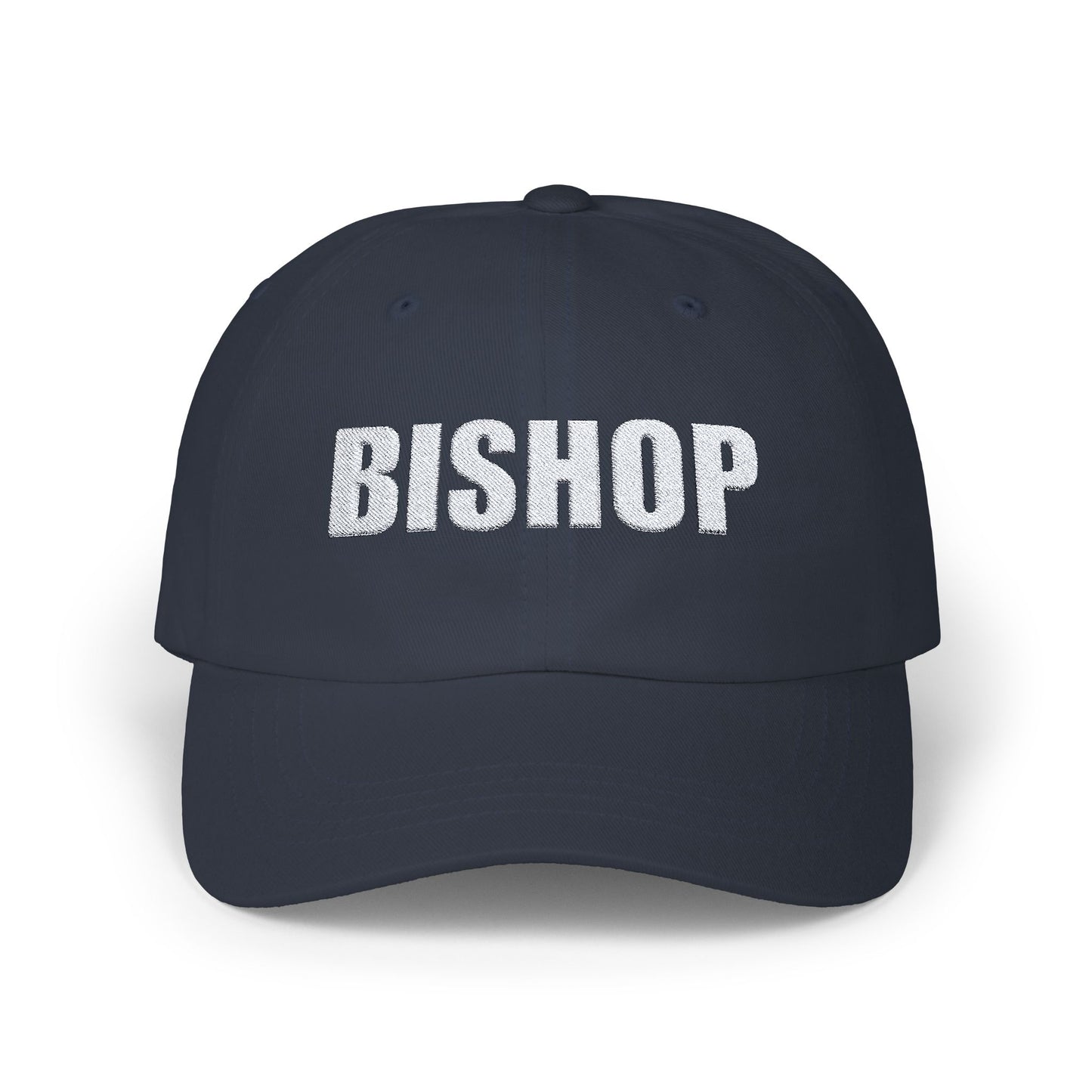 Copy of Classic Dad Cap - BISHOP Embroidered Cotton Cap for Men and Women, Perfect Gift for Father's Day and Casual Outings